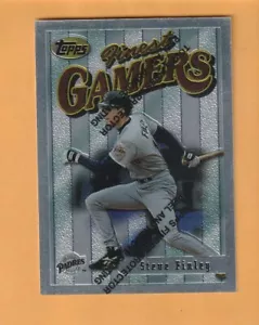 Steve Finley San Diego Padres 1996 Finest #160 Paducah Kentucky 7L - Imagen 1 de 2