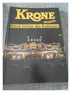 PROGRAMME CIRQUE/CIRCUS PROGRAM KRONE Magazin Blick Hintr die Kulissen - Picture 1 of 1