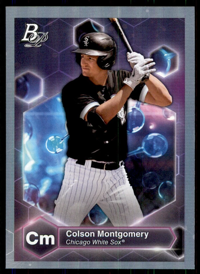2022 Bowman Platinum Precious Elements Colson Montgomery Chicago White Sox #PE-4 - Image 1 of 2