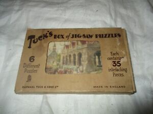 TUCK'S BOX OF JIG-SAW PUZZLES