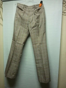 PANTALONE VINTAGE ROCKABILLY HIPPIE STILE ANNI 70 32x33 - Foto 1 di 5