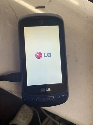 LG | Model: LG-C410 | Xpression 2 Blue | QWERTY 3G  Slide Phone (Untested) - Image 1 of 4