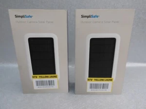 LOT OF TWO OEM GENUINE SIMPLI SAFE CM001 SOLAR PANELS FOR CHARGING CAMERA NEW OP - Picture 1 of 3