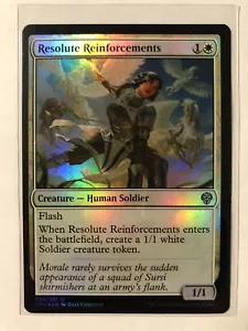 Resolute Reinforcements Foil Dominaria United DMU MTG Magic The Gathering - Picture 1 of 1