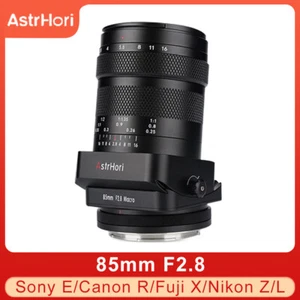 AstrHori 85mm F2.8 Full Frame Tilt Macro Lens for Fuji Canon Nikon Sony Leica L - Picture 1 of 7