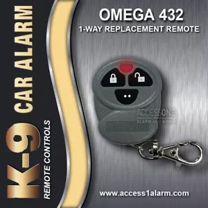 NEU K-9 Omega 432 3-Tasten 1-Wege Fernbedienung L2M432 für K9 Freedom Serie - Bild 1 von 3