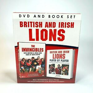 British And Irish Lions DVD + Book 1974 Rugby Tour Of South Africa Test Series