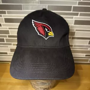 Cappello Arizona Cardinals squadra NFL logo ricamato nero con cinturino a gancio e passante - Foto 1 di 6