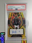 2021 Select Ja'Marr Chase Gold Prizm /10 Rookie RC Bengals Football Card PSA 9