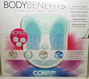 Conair Body Benefits Bubbling Foot Spa - Picture 1 of 1