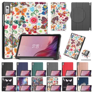 For Lenovo Tab M9 (TB310XU TB310FU) 9" Tablet Flip Leather Magnetic Stand Case - Picture 1 of 111