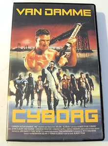 CYBORG VAN DAMME film movie - VHS cassette PAL SECAM video vintage - Foto 1 di 3
