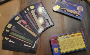 CORVETTE HERITAGE COLLECTION WIDEVISION 1996 COLLECT-A-CARD BASE SET OF 90 Cards - Picture 1 of 4
