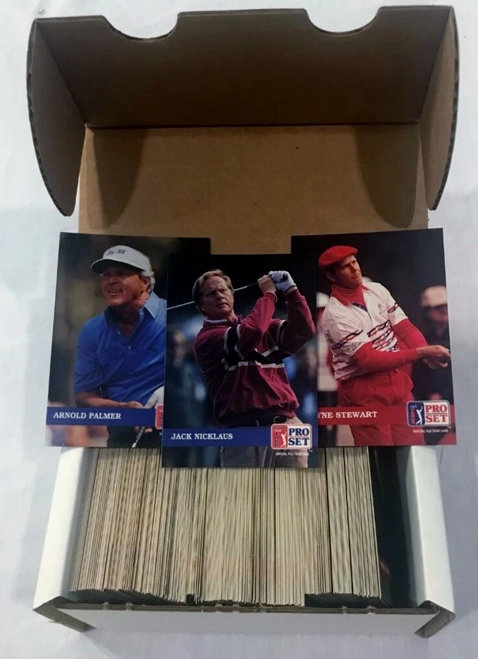 1992 PGA Golf Tour Pro Set Complete 280 Card Set Arnold Palmer ~ Nicklaus & More - Image 1 of 1