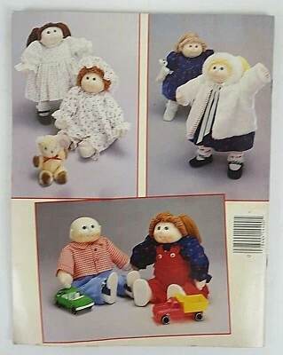 Cabbage Patch Original Doll Baby Clothes Patterns NOS Uncut - Image 1 of 4