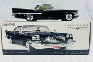 🇺🇸🇺🇸Ertl Collectibles 1957 Chrysler 300 C negro escala 1:18🇺🇸🇺🇸 - Imagen 1 de 7