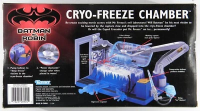 Kenner Batman & Robin Cryo-Freeze Chamber 1997 sellado de fábrica Foto 1 de 4