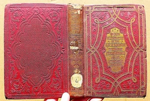 1860 1st ed FRIENDLY HANDS AND KINDLY WORDS James Hogg & Sons illustrated HB VGC - Foto 1 di 4
