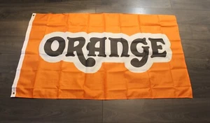 Orange Guitar Amp Banner Flag 3 x 5' Bass Amplification Amplifier Man Cave - Picture 1 of 4