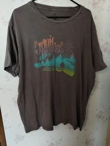 Camiseta John Denver Red Rocks Amphitheater '74 Distressed Wrangler Adulto XXL - Imagen 1 de 6