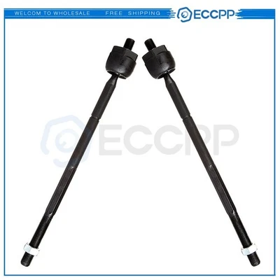 2 Front Inner Tie Rods End Links Fits 2000 2001 2002 2003 Dodge Durango Dakota Foto 1 de 4