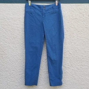 Anthropologie Cartonnier Charlie Ankle Hose mittelblau Gr. 4 25,5 Schrittlänge - Bild 1 von 8