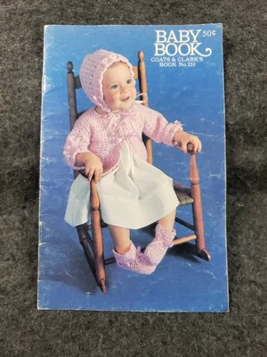 Vintage Crochet Knit Book Patterns Baby Sets Blankets Afghan............. (C5B2) - Image 1 of 4
