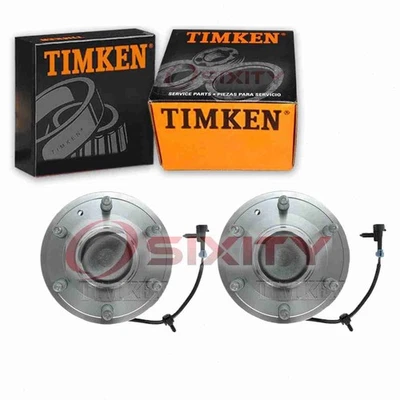Conjunto de buje de cojinete de rueda delantera Timken de 2 piezas para Chevrolet Tahoe 1999-2007 pl Foto 1 de 4