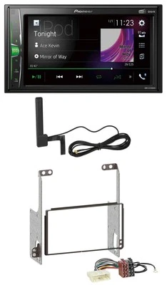 Pioneer MP3 DAB AUX 2DIN Bluetooth Autoradio für Nissan X-Trail 2007-2014 - Bild 1 von 4