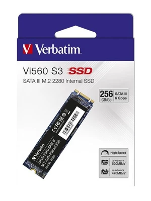 Verbatim Vi560 S3 M.2 SSD Drives Allo Stato Solido 256Gb 49362-Verbatim - Immagine 1 di 4