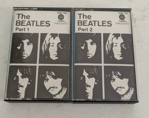 THE BEATLES Part 1 and Part 2 Stereo Cassette Tapes Capitol Records 4XWB 101 - Picture 1 of 4