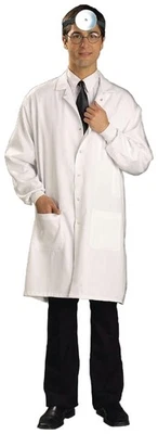 Men's Doctor Lab Coat Novelties Costume Medical Dress Up - Image 1 of 2