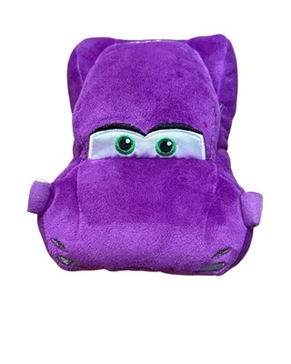 罕见迪士尼汽车 2 Holley Shiftwell 长毛绒 13 英寸紫色皮克斯玩具 — 第 1/4 张图片