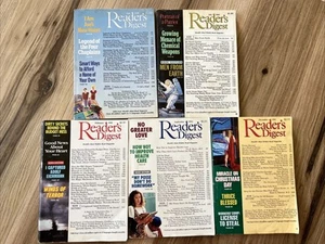 Lot 5 Readers Digest Magazine June July 1989 Feb 1991 Sept Dec 1992 - Picture 1 of 6
