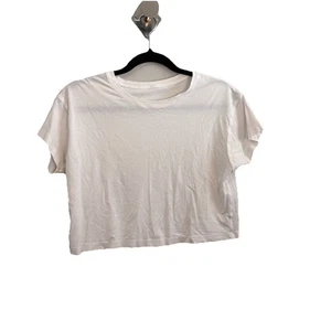 Lululemon weißes kurzärmliges kurzärmliges T-Shirt Damen 8 - Bild 1 von 7