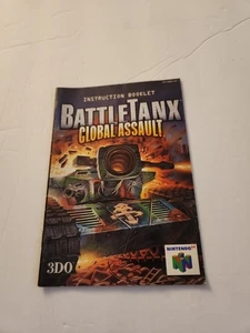 Nintendo 64 NUR Anleitung Battle Tanx Global Assault Instruction Booklet 3D0 - Bild 1 von 3