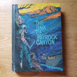 The Jinx of Payrock Canyon by Troy Nesbit (1954, HC) Whitman Publishing - Picture 1 of 9
