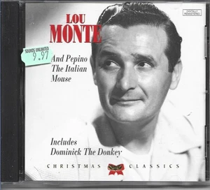 Lou Monte and Pepino The Italian Mouse CD Christmas Classics - Picture 1 of 2