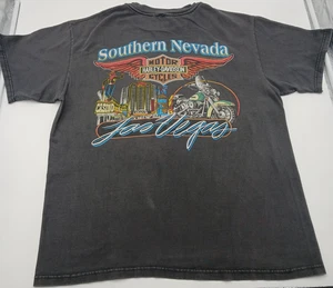 Camiseta Harley Davidson Las Vegas Southern Nevada Vintage Años 90 Grande Raya Águila - Imagen 1 de 16