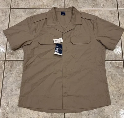 NEW NWT XL Propper® Tactical Line Duty Shirt Short Sleeve Ripstop Zip Uniform - Image 1 of 4