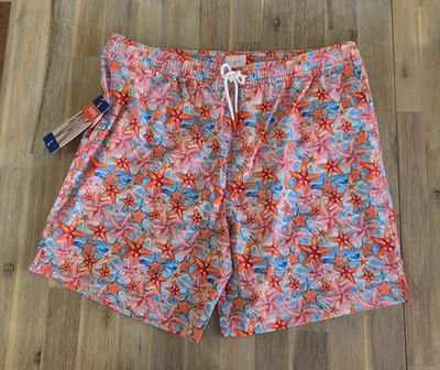 Swims Tropea Starfish Shorts Men's  Swim Shorts size Large Orange Multi BNWT - Image 1 of 4