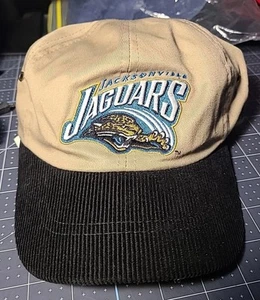 Vintage KMG New Era Jacksonville Jaguars ALT 90s Claw Logo Snapback Hat Cap NFL - Picture 1 of 6