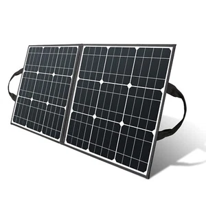 Flashfish 100W Portable Solar Panel Foldable Solar Module for Outdoor Camping - Bild 1 von 12