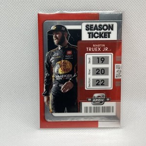 Martin Truex Jr. 2022 Panini Chronicles Racing Contenders Optic # 7 Silver Prizm