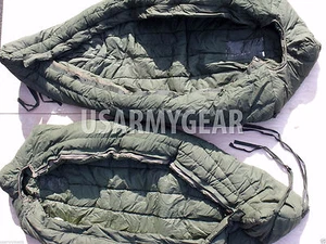 1 Hecho en EE. UU. Ejército Intermedio Clima Frío ECW Militar USMC Saco de Dormir -10F - Imagen 1 de 9