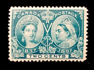 CANADA: MINT#52 NEVER HINGED OG CV $92.50 - Picture 1 of 2