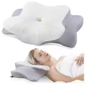 DONAMA Cervical Pillow for Neck Pain ReliefContour Memory Foam PillowErgonomi... - Picture 1 of 3