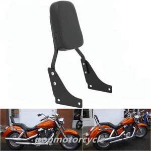 Backrest Sissy Bar Cushion Pad For Honda Shadow SABRE ACE SPIRIT VT1100 C/C2/T - Bild 1 von 9