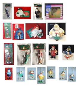 Weihnachtsmann, Schneemänner und andere Ornamente mit professionellem Motiv - Bild 1 von 21