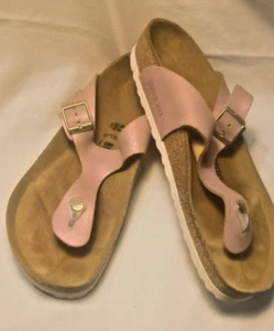 Birkenstock Gizeh Patent Rose Damen Gr. 12M (280-M10) - Bild 1 von 5